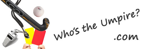 Whos the umpire appointments system logo showing cricket umpires hat